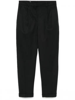Incotex - Black Cropped Trouser (26)