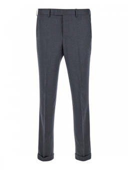 Pt Torino - Grey Master Flat Front Stretto