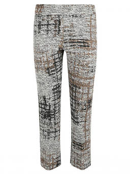 Avenue Montaigne - Multi-Color Multi Color Cotton Blend Trouser (23)