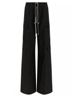 Rick Owens - Black Cargo Pantbelas Pant (28)