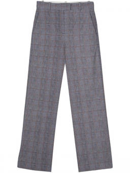 Circolo 1901 - Grey Prince Of Wales Masculine Pant (31)