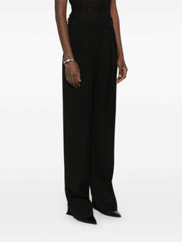 Sportmax - Black Straight-Leg Trouser (28)