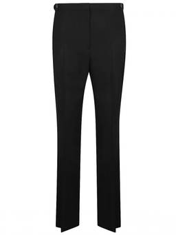 The Row - Black Wool Straight Trouser (28)