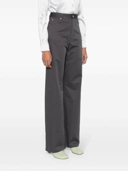 Loewe - Grey High-Waisted Cotton Trouser (24)