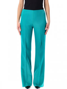 Fendi - Light Blue Slim Flat Front Pant