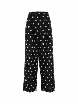 Fendi - Black Relaxed Flat Front Pant