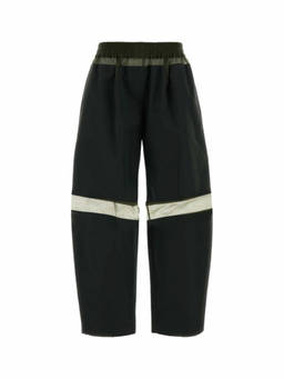 Fendi - Green Relaxed Elasticated Pant