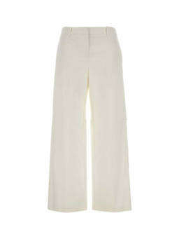 Fendi - White Classic Flat Front Pant