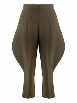 Fendi - Green Carrot Pleated Pant (26)