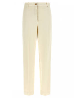 Dries Van Noten - Beige Tapered Flat Front Pant
