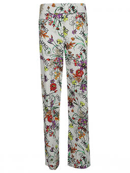 5Progress - White Printed Cotton Trouser (30)