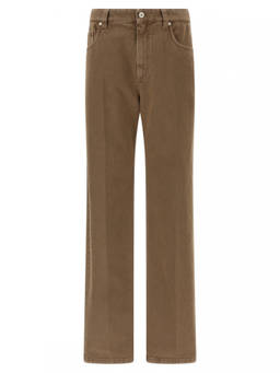 Brunello Cucinelli - Beige Denim Pant