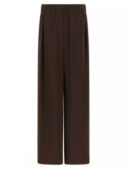 Jil Sander - Brown Fluid Viscose Pant (26)