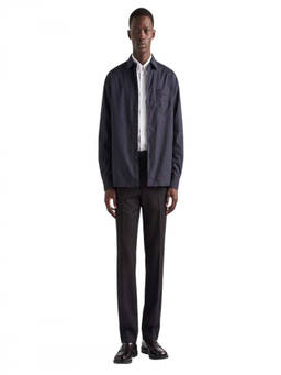 PRADA - Black Straight Leg Pant