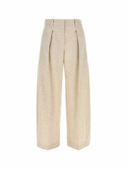 Brunello Cucinelli - Beige Tailored Pleated Pant