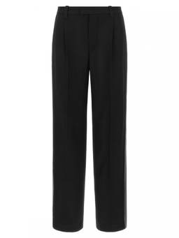 Brunello Cucinelli - Black Straight Pleated Pant