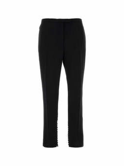 Dries Van Noten - Black Slim Flat Front Pant