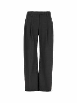 Brunello Cucinelli - Dark Grey Tailored Pleated Pant