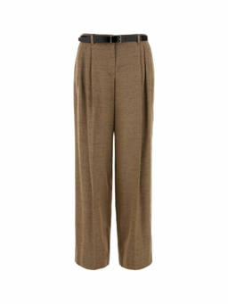 Dolce&Gabbana - Light Brown Relaxed Pleated Pant