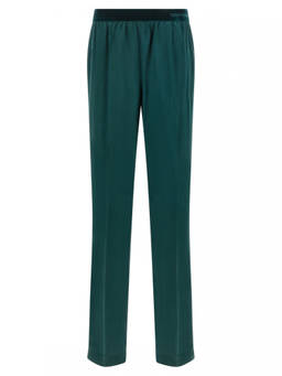 Tom Ford - Dark Green Straight Elasticated Pant