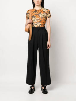 Az Factory - Black Wide Leg Wool Trouser (26)