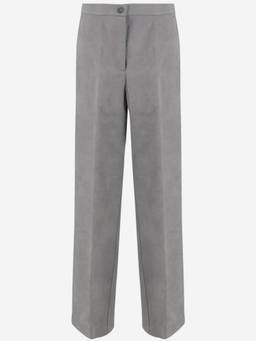 Pinko - Light Grey Wide-Leg Trouser