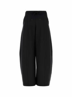 Max Mara - Black Loose Drawstring Pant