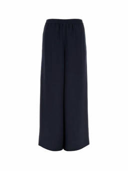 Max Mara - Dark Blue Relaxed Elasticated Pant