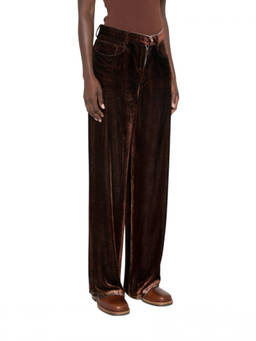 Pierre-Louis Mascia - Red Flared Flat Front Pant (30)