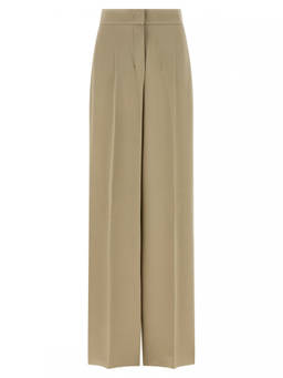 Max Mara - Beige Tailored Pleated Pant