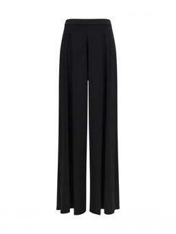 Max Mara - Black Flared Flat Front Pant (30)