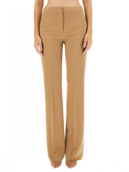 Max Mara - Beige Straight Flat Front Pant (30)
