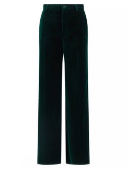 Gucci - Green Velvet Pant