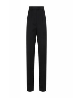PRADA - Black Wool Trouser (26)