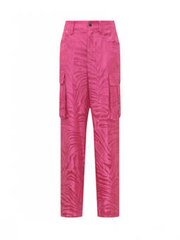 GIUSEPPE DI MORABITO - Pink Straight Cargo Pant (28)