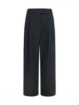 Giorgio Armani - Black Tailored Pleated Pant (31)