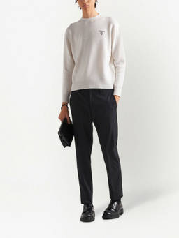PRADA - Black Tecno Stretch Pant (32)