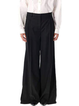 The Garment - Black Relaxed Pleated Pant