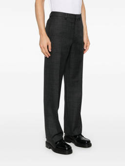 PRADA - Dark Grey Cotton Trouser
