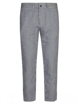 La Paz - Dark Blue Chinos Cotton Trouser