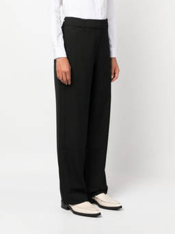 Studio Nicholson - Black Wide Leg Trouser (26)