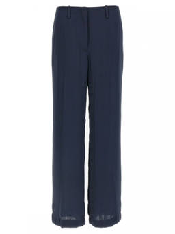 Theory - Blue Silk Effect Trouser