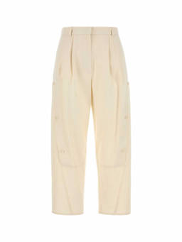 Max Mara - Ivory Cotton Duomo Pant (24)
