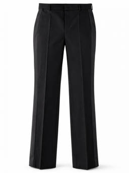 Moschino - Black Tailored Flat Front Pant
