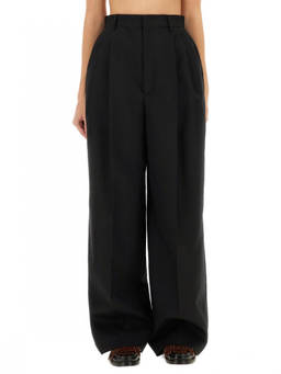 Moschino - Black Tailored Pleated Pant