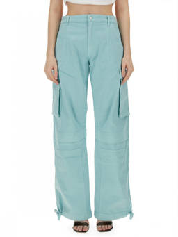 Moschino - Light Blue Relaxed Cargo Pant