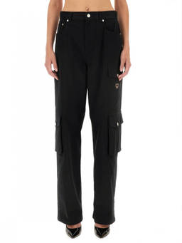 Moschino - Black Straight Cargo Pant