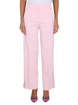 Moschino - Pink Tailored Flat Front Pant (26)