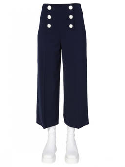 Moschino - Blue Straight Flat Front Pant (24)