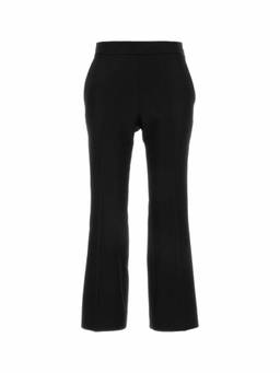 Gucci - Black Embroidered Logo Trouser